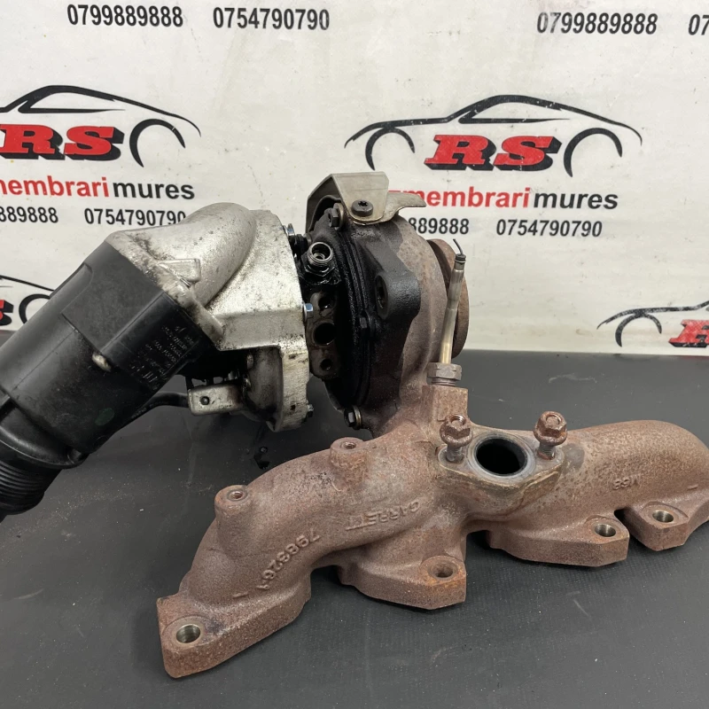 Turbosuflanta turbo turbina / Volkswagen Passat B7 2012 / Motor, racire si evacuare
