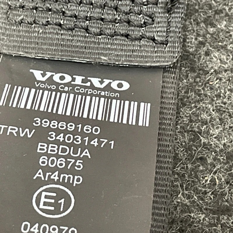Centura stanga spate / Volvo XC60 D5 2009 / Interior