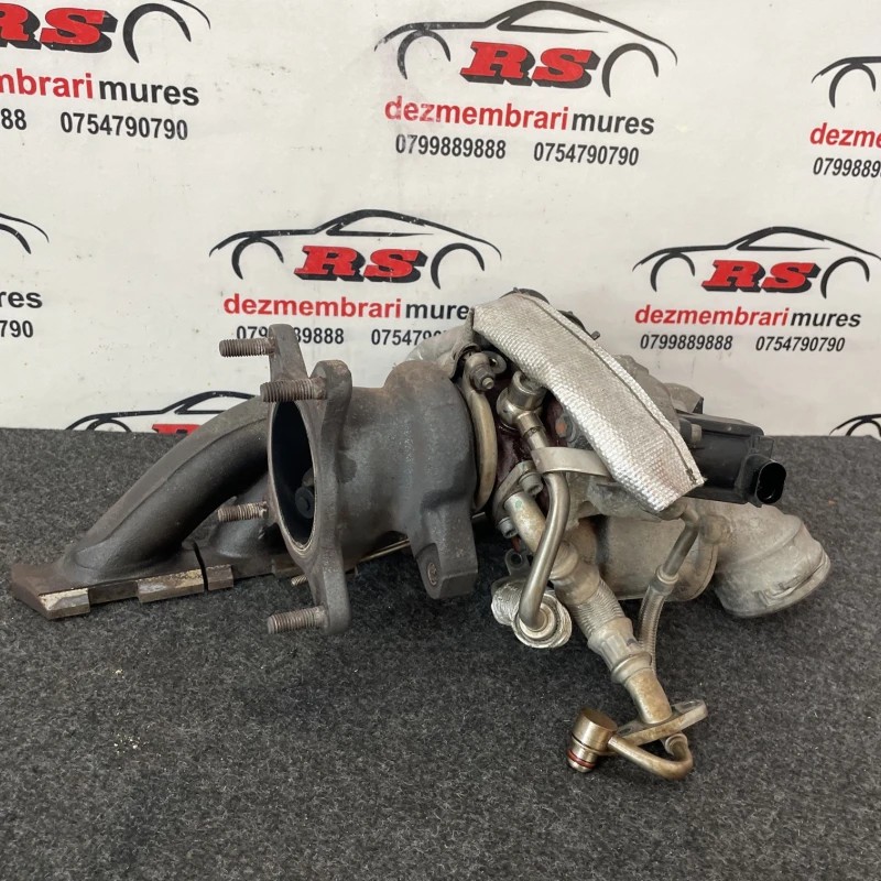Turbosuflanta turbo turbina / Skoda Superb II 3T 2011 / Motor, racire si evacuare
