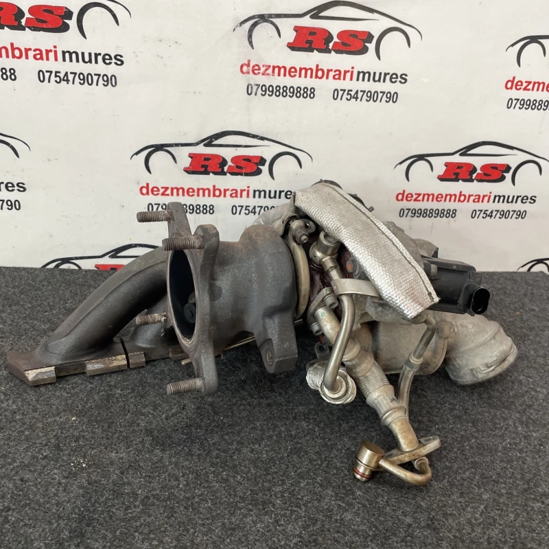 Turbosuflanta turbo turbina / Skoda Superb II 3T 2011 / Motor, racire si evacuare