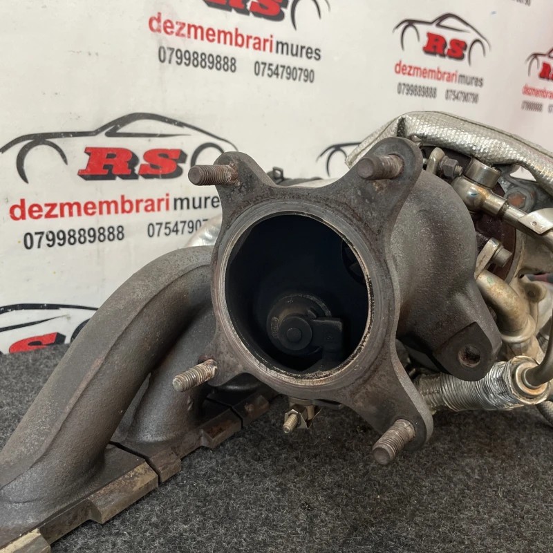 Turbosuflanta turbo turbina / Skoda Superb II 3T 2011 / Motor, racire si evacuare