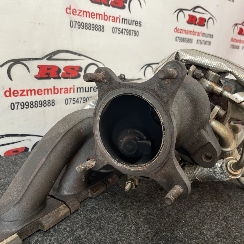 Turbosuflanta turbo turbina / Skoda Superb II 3T 2011 / Motor, racire si evacuare