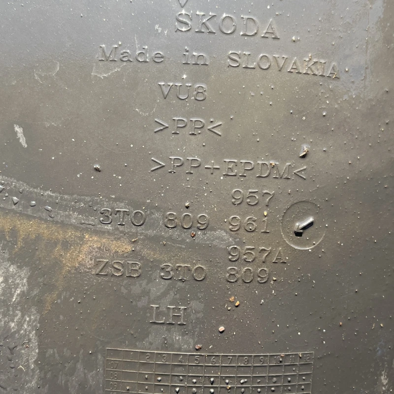 Carenaj stanga fata mare / Skoda Superb II 3T 2011 / Caroserie, oglinzi si faruri