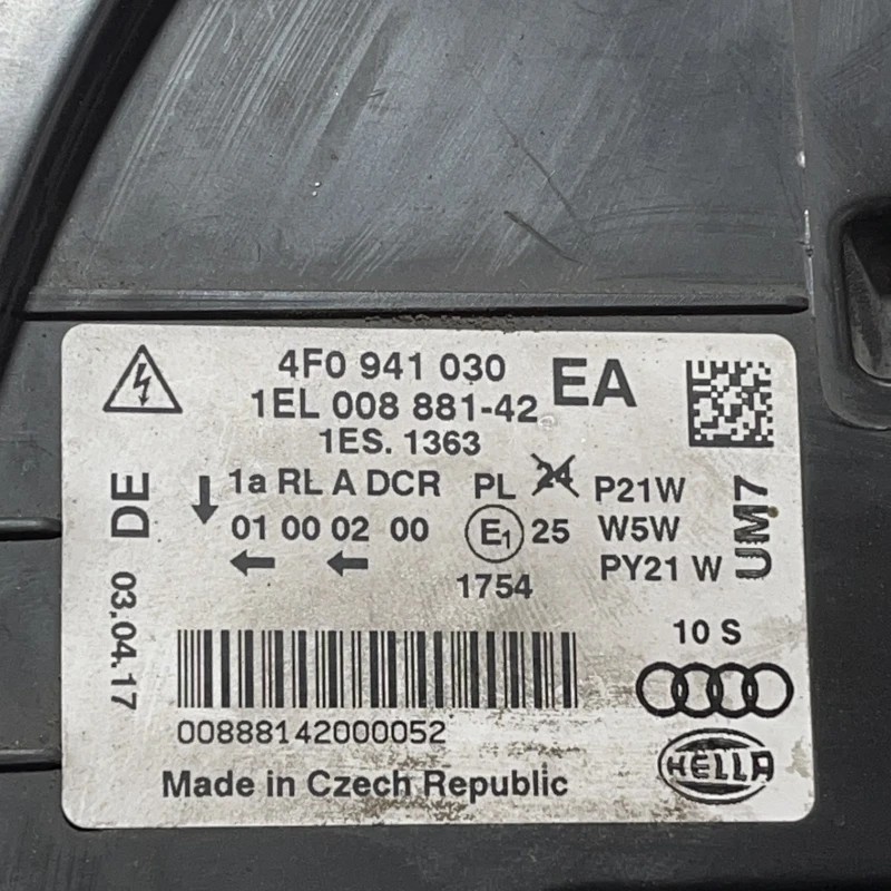 Far dreapta xenon EUROPA / Audi A6 Allroad C6 2008 / Caroserie, oglinzi si faruri