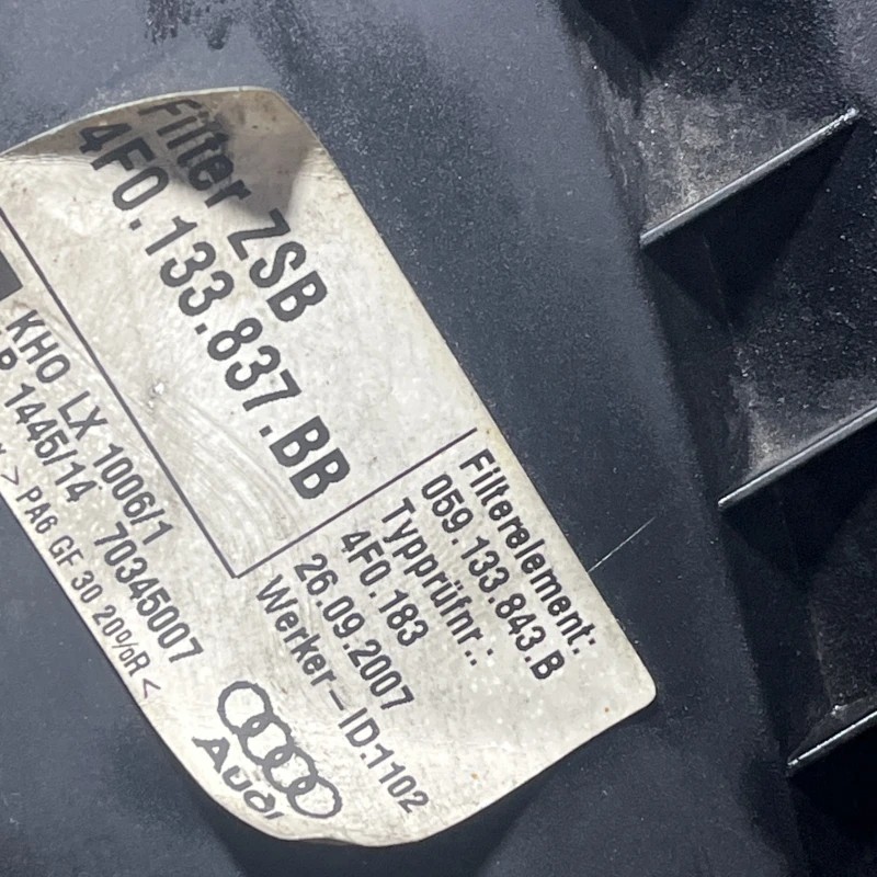 Carcasa filtru aer / Audi A6 Allroad C6 2008 / Motor, racire si evacuare