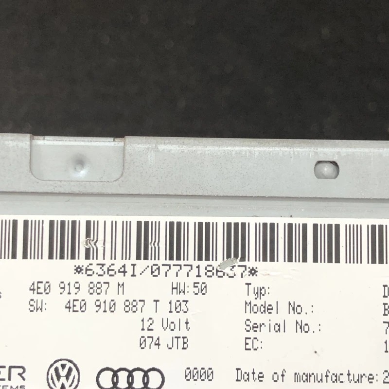 Modul navigatie / Audi A6 Allroad C6 2008 / Audio si electronice