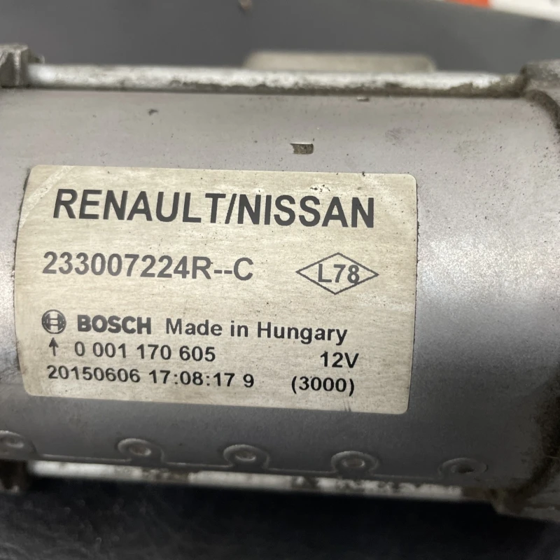 Electromotor demaror / Nissan Qashqai J11 2015 / Motor, racire si evacuare