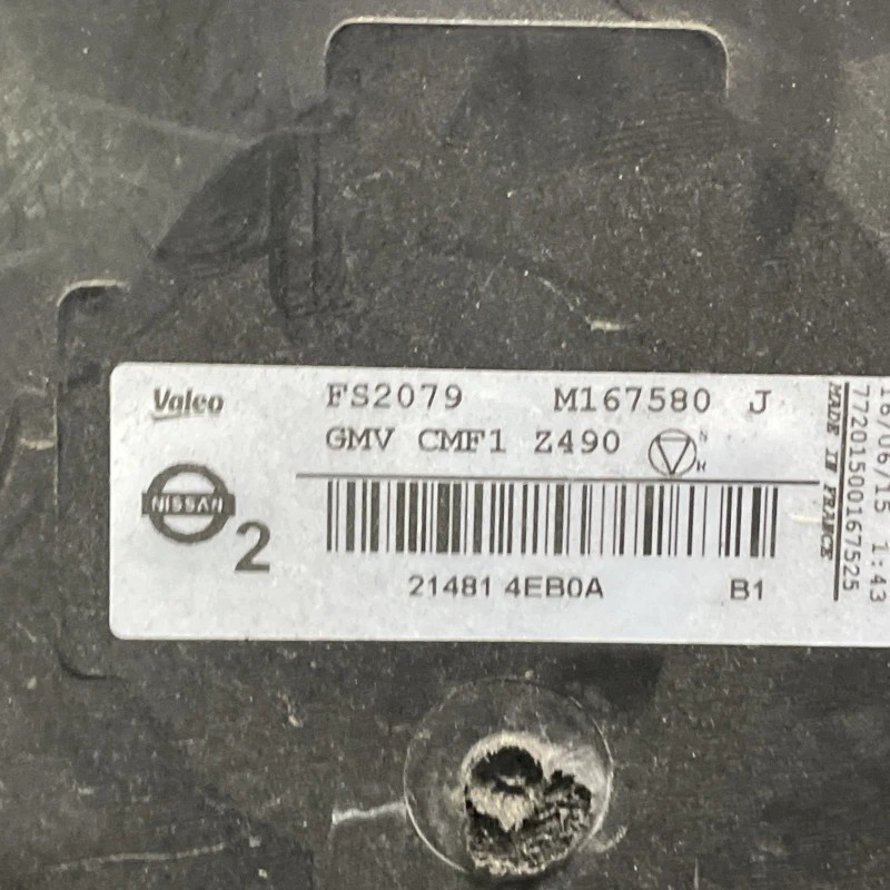 Electroventilator / Nissan Qashqai J11 2015 / Motor, racire si evacuare