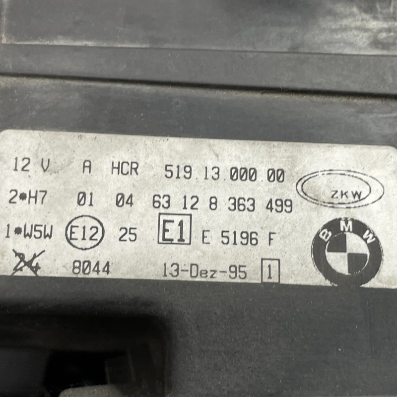 Far stanga sticla EUROPA / BMW Seria 3 E36 1997 / Caroserie, oglinzi si faruri