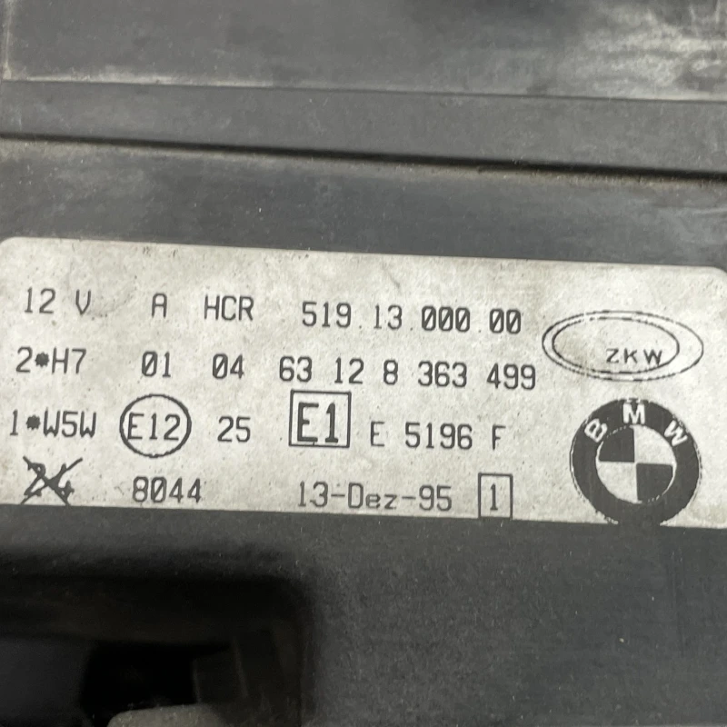 Far stanga sticla EUROPA / BMW   1997 / Caroserie, oglinzi si faruri