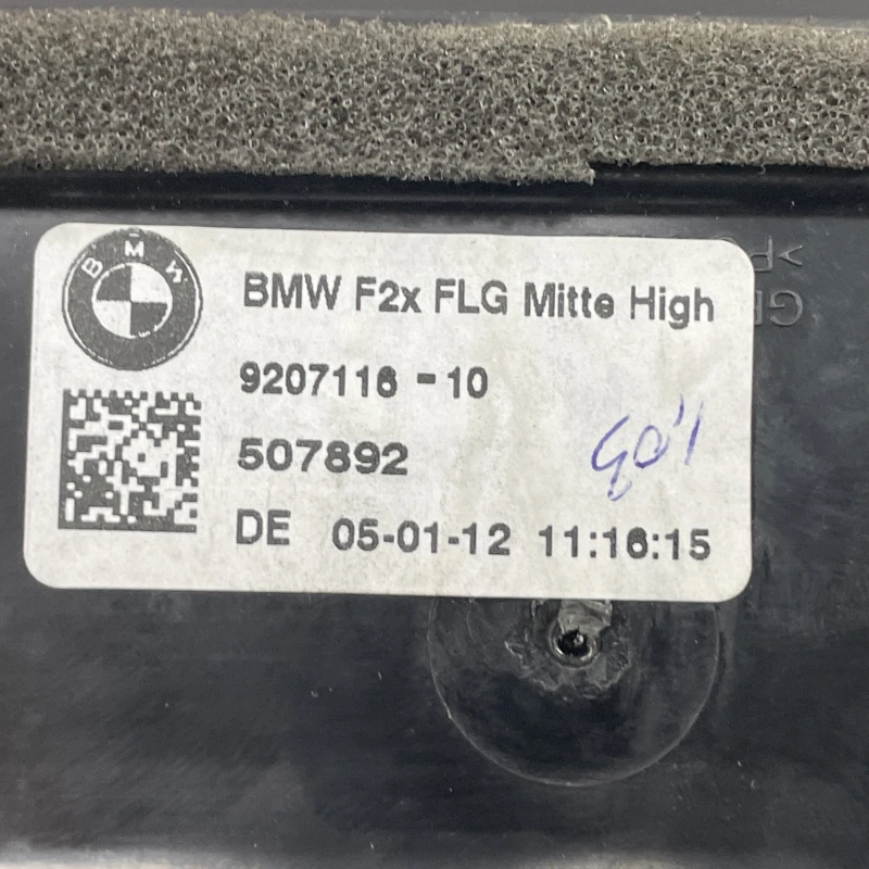Grila aer bord / BMW Seria 1 F20 2012 / Interior