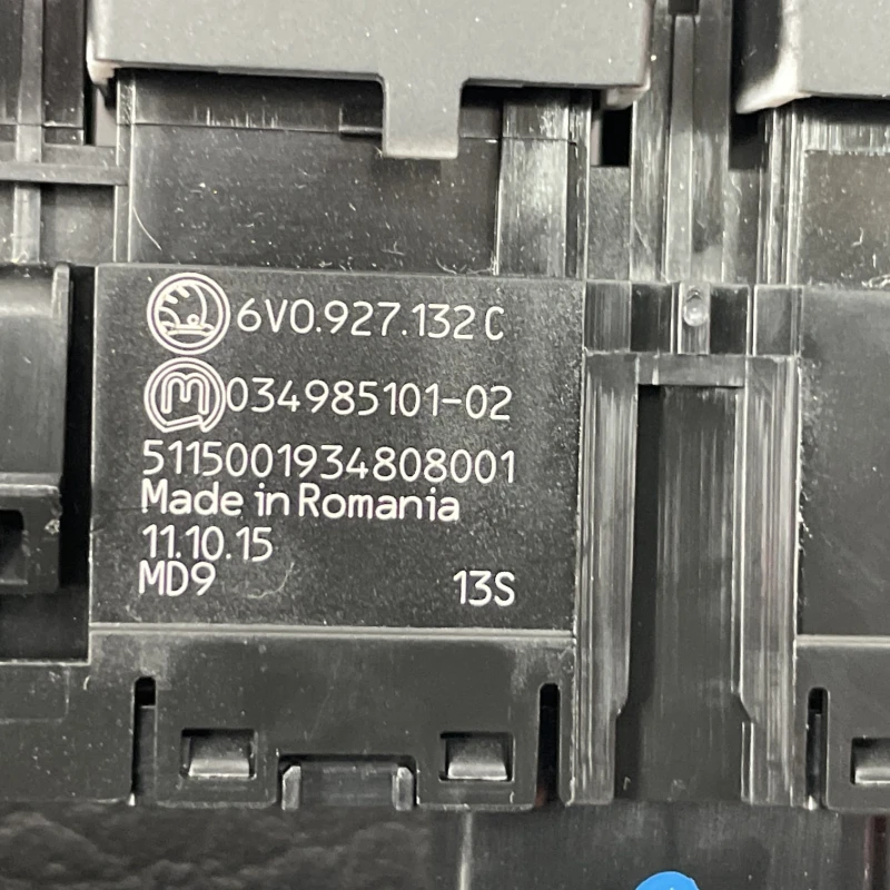 Butoane consola centrala / Skoda Fabia MK3 NJ 2016 / Interior
