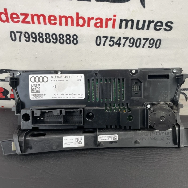 Panou climatronic / Audi Q5 8R 2012 / Climatizare