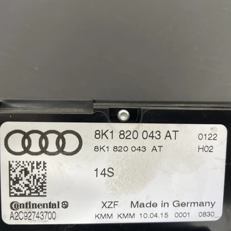 Panou climatronic / Audi Q5 8R 2012 / Climatizare