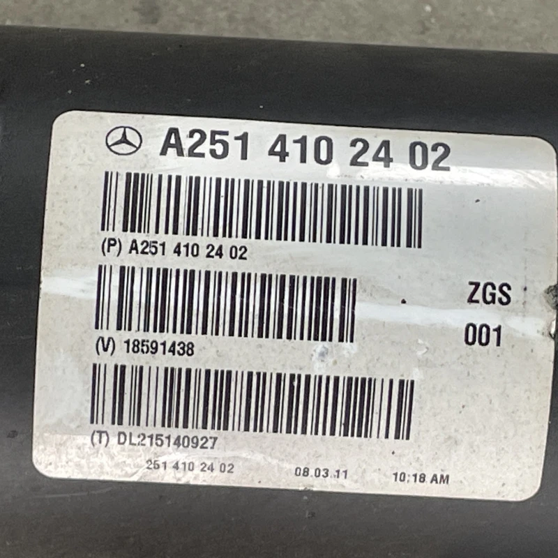 Cardan / Mercedes-Benz R Class W251 facelift 2011 / Cutie viteze, ambreiaj, transmisie