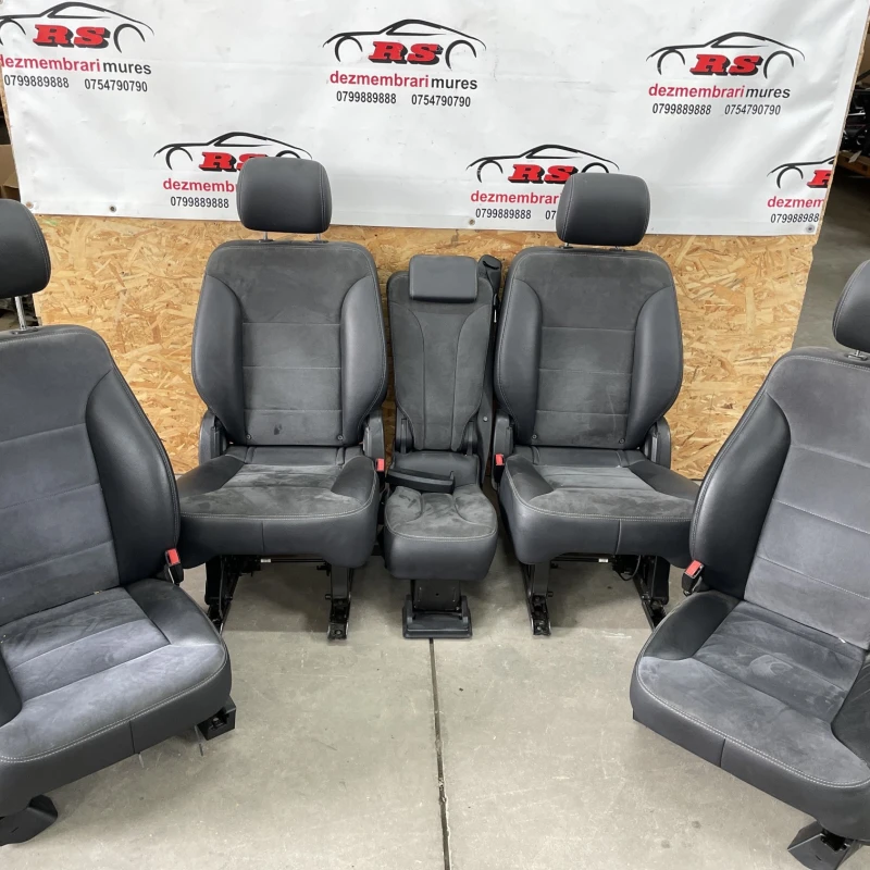 Scaune fata spate interior Mercedes-Benz 