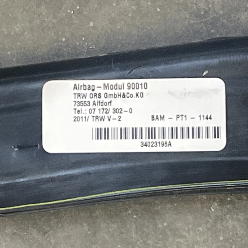 Airbag cortina dreapta / Mercedes-Benz R Class W251 facelift 2011 / Interior