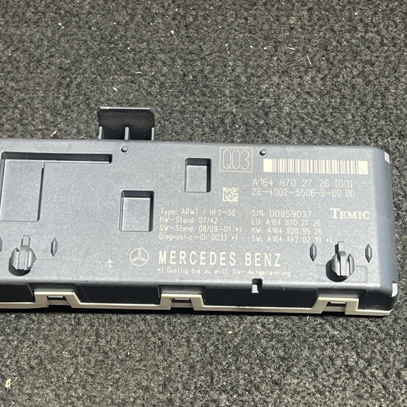 Modul control deschidere haion / Mercedes-Benz R Class W251 facelift 2011 / Audio si electronice