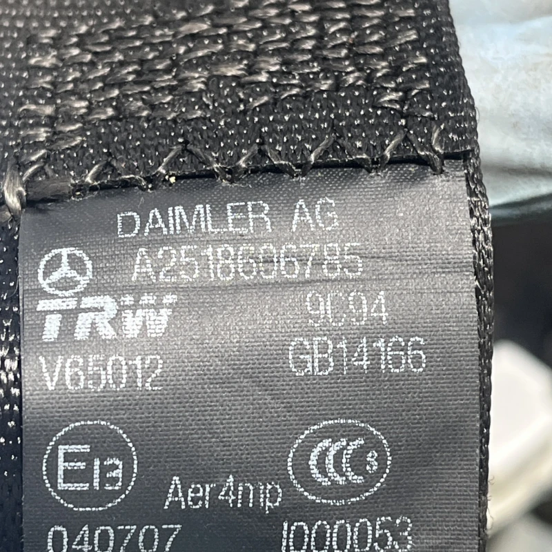 Centura stanga spate / Mercedes-Benz R Class W251 facelift 2011 / Interior