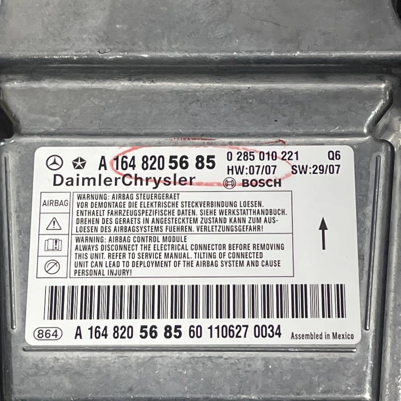 Calculator airbag / Mercedes-Benz R Class W251 facelift 2011 / Audio si electronice