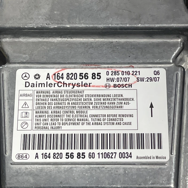 Calculator airbag / Mercedes-Benz R Class W251 facelift 2011 / Audio si electronice